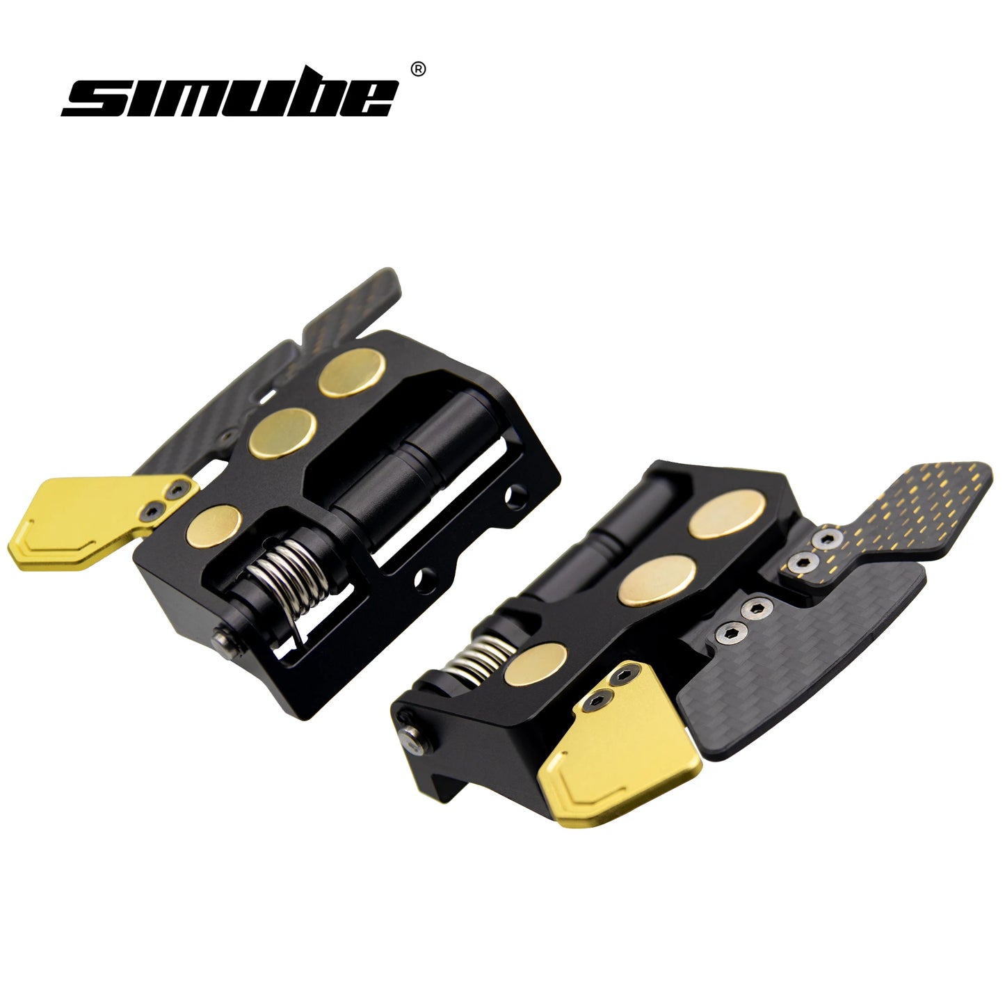 Podium Advanced Paddle Module for Fanatec Featuring magnetic shifters and Hall sensors Carbon Fiber & Aluminum Alloy