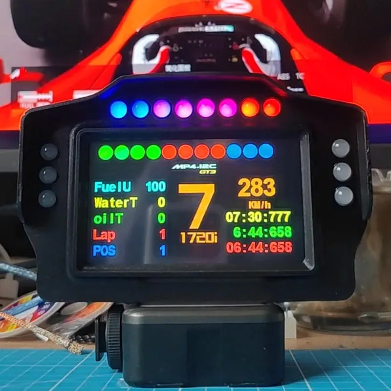 USB General Dashboard for Simracing Games for Logtiech G29 G27 Thrustmaster T300 MOZA SIMAGIC FANATEC Racing Game Accessories