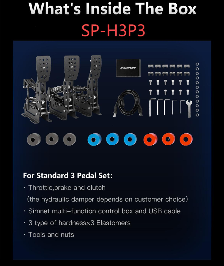 Simnet Pedale H3P3