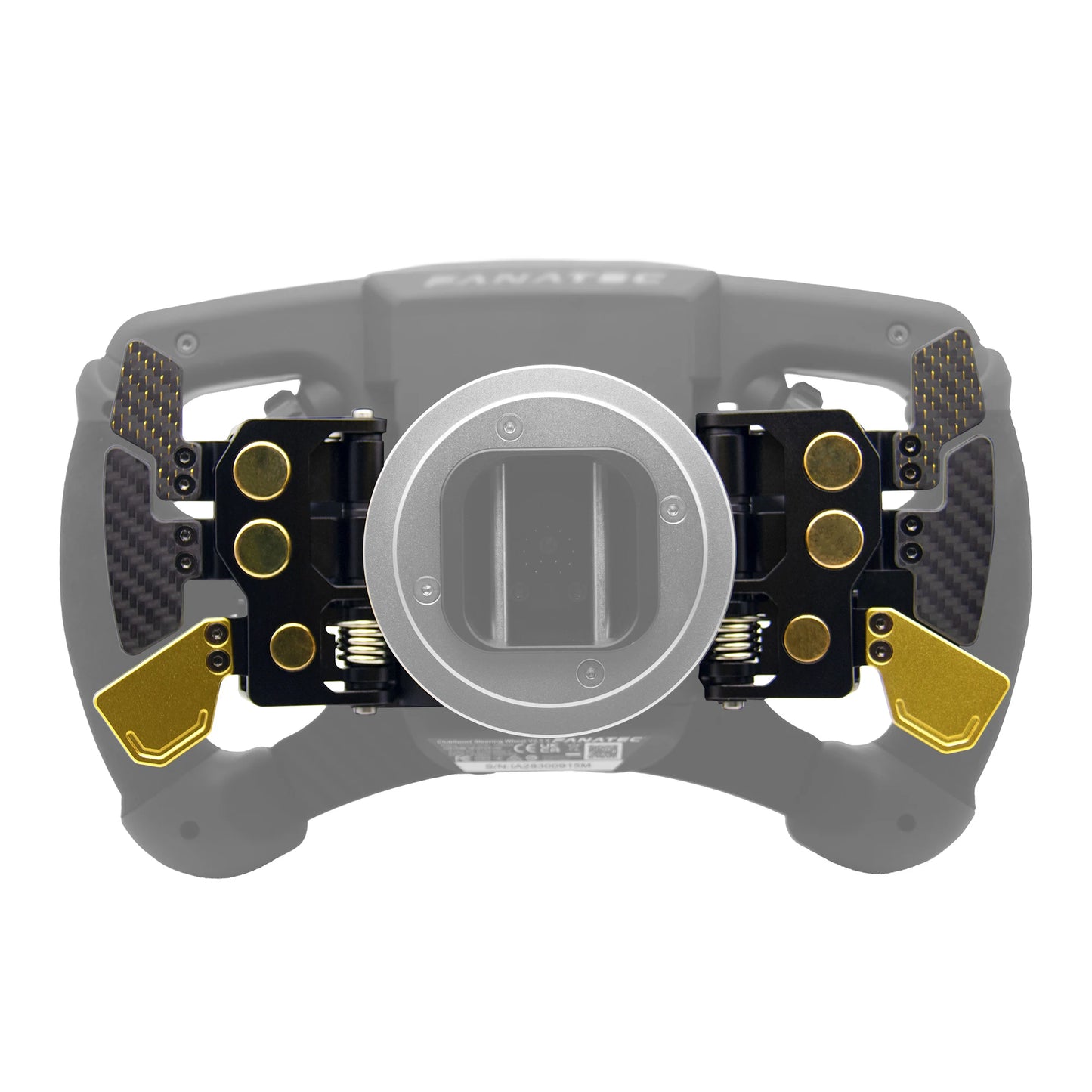 Podium Advanced Paddle Module for Fanatec  Featuring magnetic shifters and Hall sensors Carbon Fiber & Aluminum Alloy