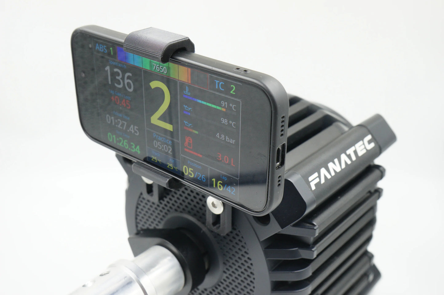 Handyhalterung für Fanatec